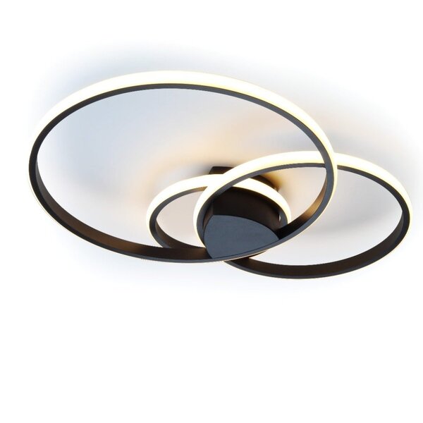Plafon Ring 2023/20/30/40 Bivolt 3000K 149 SL Iluminação Preto