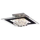 Plafon Roma Quadrado Startec Preto