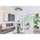 Plafon Roma Quadrado Startec Preto