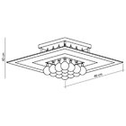 Plafon Roma Quadrado Startec Preto