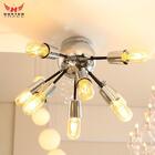 Plafon Satélite Cromado Para 8 Lâmpadas E-27