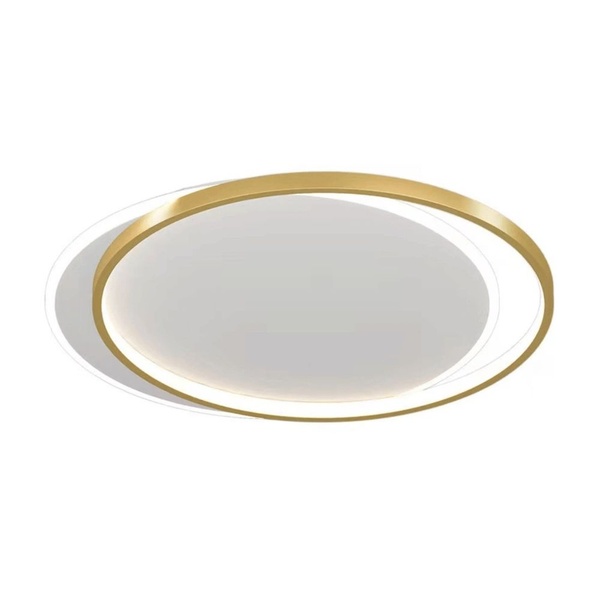 Plafon Sirius 50w 47cm Gold 3000k Bivolt Gmh