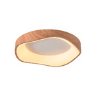 Plafon Skylight Edge 4041 Led Bivolt Madeira/branco