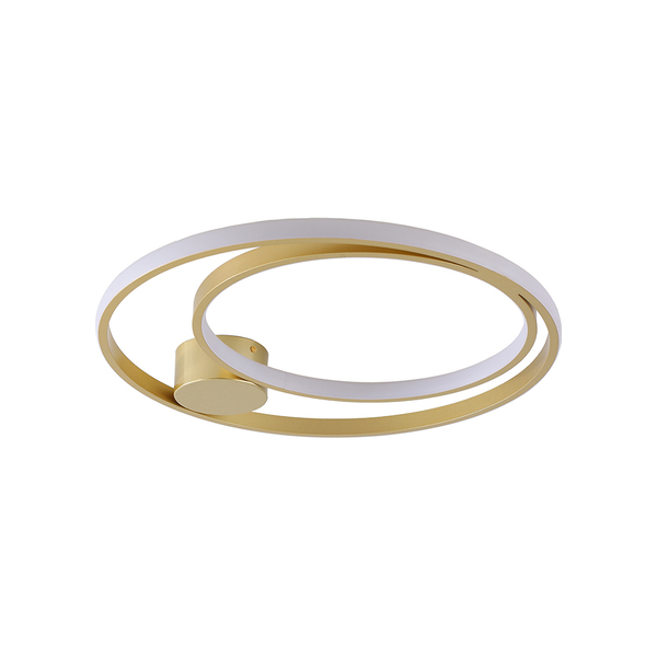 Plafon Skylight Ilusion 4032 Led Bivolt Dourado/branco