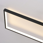 Plafon Skylight Puzzle 3072 Led Bivolt Preto Sky-3072pt