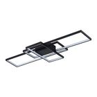 Plafon Skylight Puzzle 3072 Led Bivolt Preto Sky-3072pt