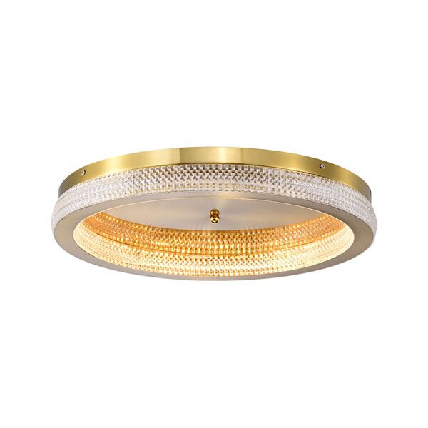 Plafon Skylight Queensland 4007 Dourado Led Bivolt Dourado