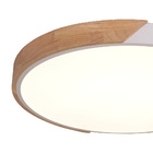 Plafon Skylight Wood 4038r4 40 Led Bivolt Madeira/branco