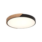 Plafon Skylight Wood 4038r4 40 Led Bivolt Madeira/preto