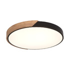 Plafon Skylight Wood 4038r4 40 Led Bivolt Madeira/preto