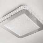 Plafon Sobrepor Gemini 12W 6500K Acrílico Espelhado 28cm  St1