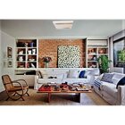 Plafon Sobrepor Led 38cmx38cm 6000k Rig Bella Italia 110v Bra