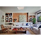 Plafon Sobrepor Led 38cmx38cm 6000k Rig Bella Italia 220v Bra