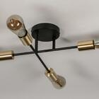 Plafon Sobrepor Moderno Slim Estilo Sputnik 2 Hastes Fixas Pa