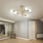 Plafon Sobrepor Moderno Slim Estilo Sputnik 3 Hastes Para 6 L