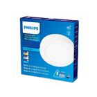 Plafon Sobrepor Philips Redondo 18w Branca Fria 6500k Bv Ø22