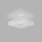 Plafon Sobrepor Quadrado Bore 500x500x200 Cm 4523-50 Usina