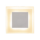 Plafon Sobrepor Quadrado Luz Indireta 45cm P/ 4 lâmpadas E27