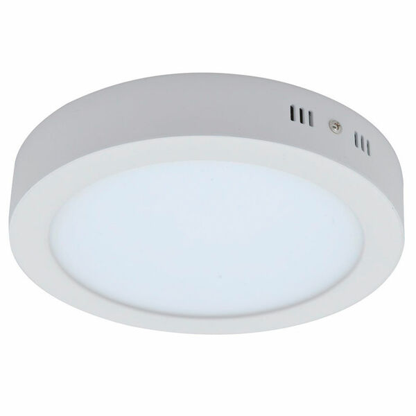 Plafon Sobrepor Smart Led Redondo 18w Branco Quente