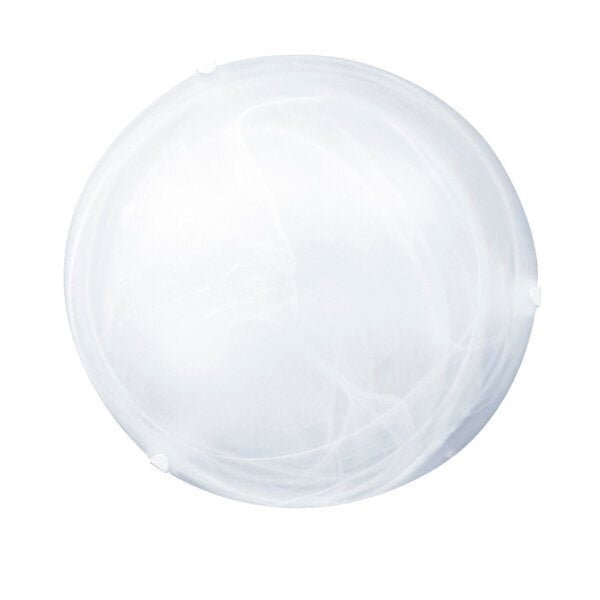 Plafon Sobrepor Taschibra Laguna 25cm - 1 Lâmpada Branco