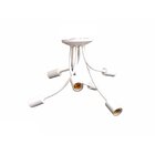 Plafon Soprepor Aranha 165/9 Com 9 Lâmpadas Emalustres Branco