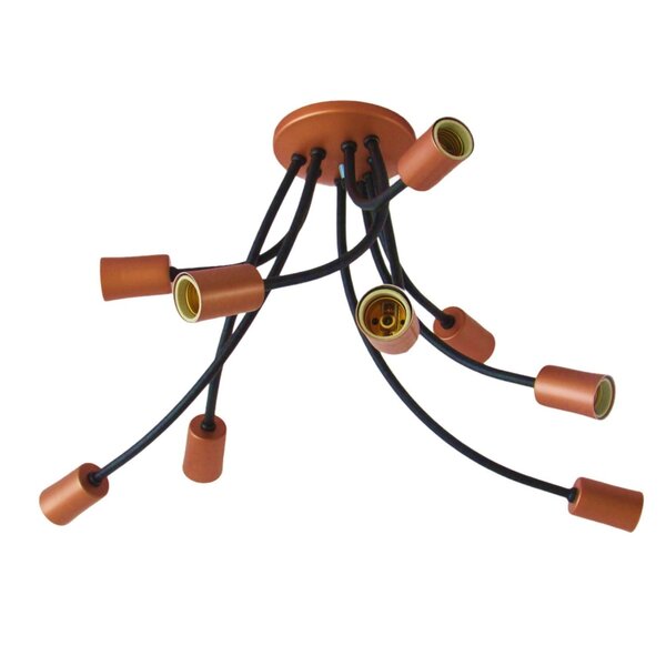 Plafon Soprepor Aranha Para 9 Lâmpadas 0165/9.003 Emalustres