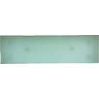 Plafon Space Sobrepor Retangular 75cm Alumínio Vidro Fosco 2x