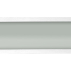 Plafon Space Sobrepor Retangular 75cm Alumínio Vidro Fosco 2x