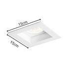 Plafon Spot Embutir Direcionável 1 Lâmpada Dicróica Branco