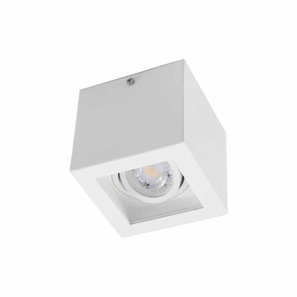 Plafon Spot Sobrepor Box 1 Facho Branco P/ Mr16 Starlumen St2