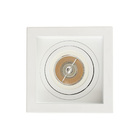 Plafon Spot Sobrepor Box Branco Foco Orientável P/ Ar70 Starl