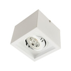 Plafon Spot Sobrepor Box Branco Foco Orientável P/ Ar70 Starl
