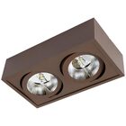 Plafon Spot Sobrepor Box Pé Direito Alto +2 Led Ar111 Bf St27