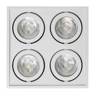 Plafon Spot Sobrepor Branco Box Orluce + Led Par30 Branco Fri