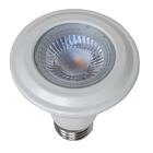 Plafon Spot Sobrepor Marrom + Led Par20 7w Branco Frio St1576