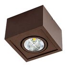 Plafon Spot Sobrepor Marrom Box P/ Ar70 Orluce St2761