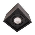 Plafon Spot Sobrepor Preto + Led Par20 7w Branco Quente St1576