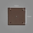 Plafon Spot Sobrepor Quad Marrom Box Orluce + Led Ar111 Br. Q