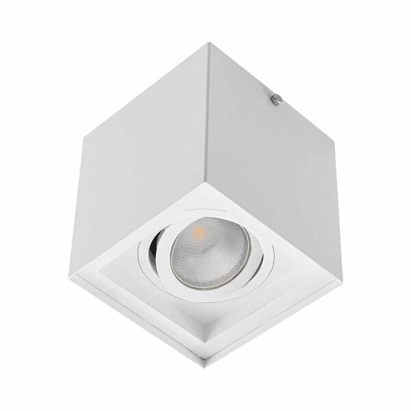 Plafon Spot Sobrepor Teto Box Branco P/ Par20 Starlumen St2755
