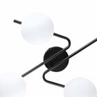 Plafon Startec Barcelona 3 E27 Bivolt Preto