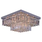 Plafon Startec Cake Quadrado 50cm G9 Bivolt