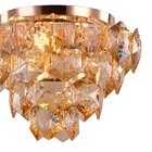 Plafon Startec Cristalle 45cm Champagne G9 Bivolt