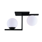 Plafon Startec Havana 2 E27 Bivolt - Preto - Único