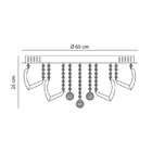 Plafon Startec Ingrid Led 36w 3000k Luz Amarela Bivolt