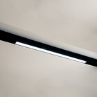 Plafon System Preto 2,2cm X 59,8cm X 4,4cm Led Integrado 18w