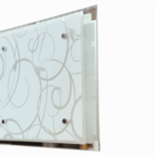 Plafon Taschibra Angra 32cm Quadrado E27 Bivolt