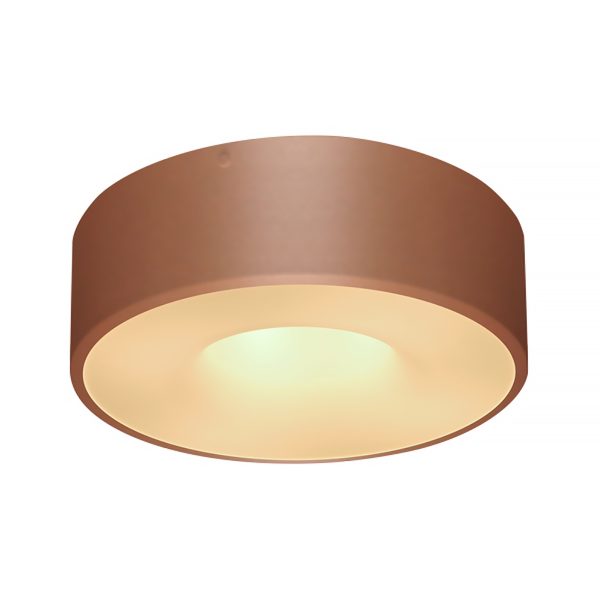 Plafon Taschibra Sushi Redondo 4xe27 Bivolt Cobre