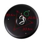 Plafon Victoria Cobre Sobrepor Redondo Ø40cm + 3x Led Branco