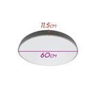 Plafon Victoria Fendi Fosco Sobrepor Redondo Ø60cm + 5x Led B