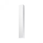 Plafon Viena Quadrado 60cm Woods Branco Brilho